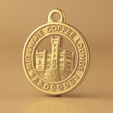 14ct Gold Plated - Miramare Coffee Lounge Charm