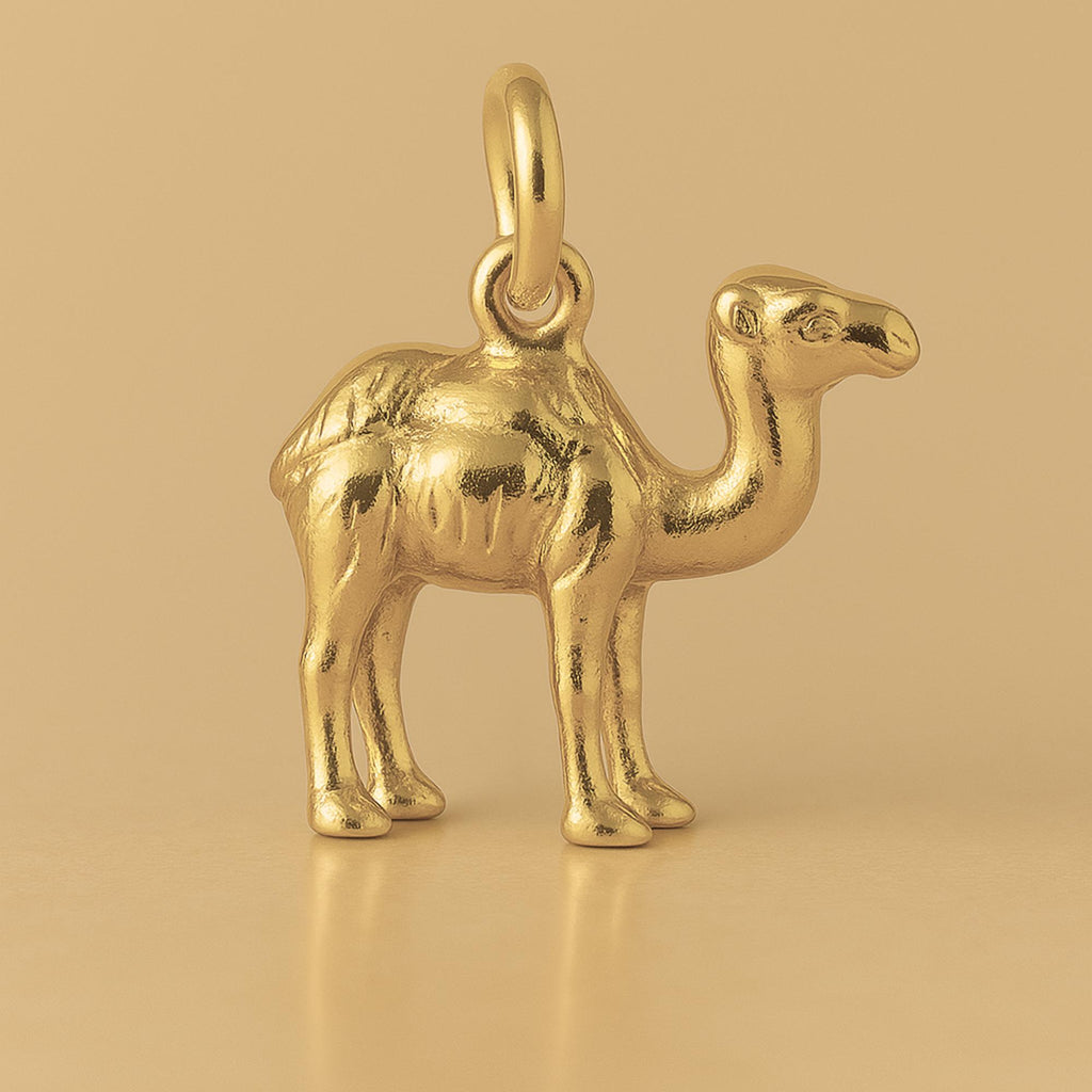 14ct Gold Plated - Desert Camel Charm