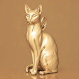 14ct Gold Plated - Singapura Cat Charm