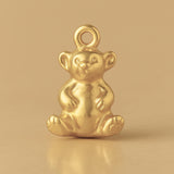 14ct Gold Plated - Mini Teddy Bear Charm