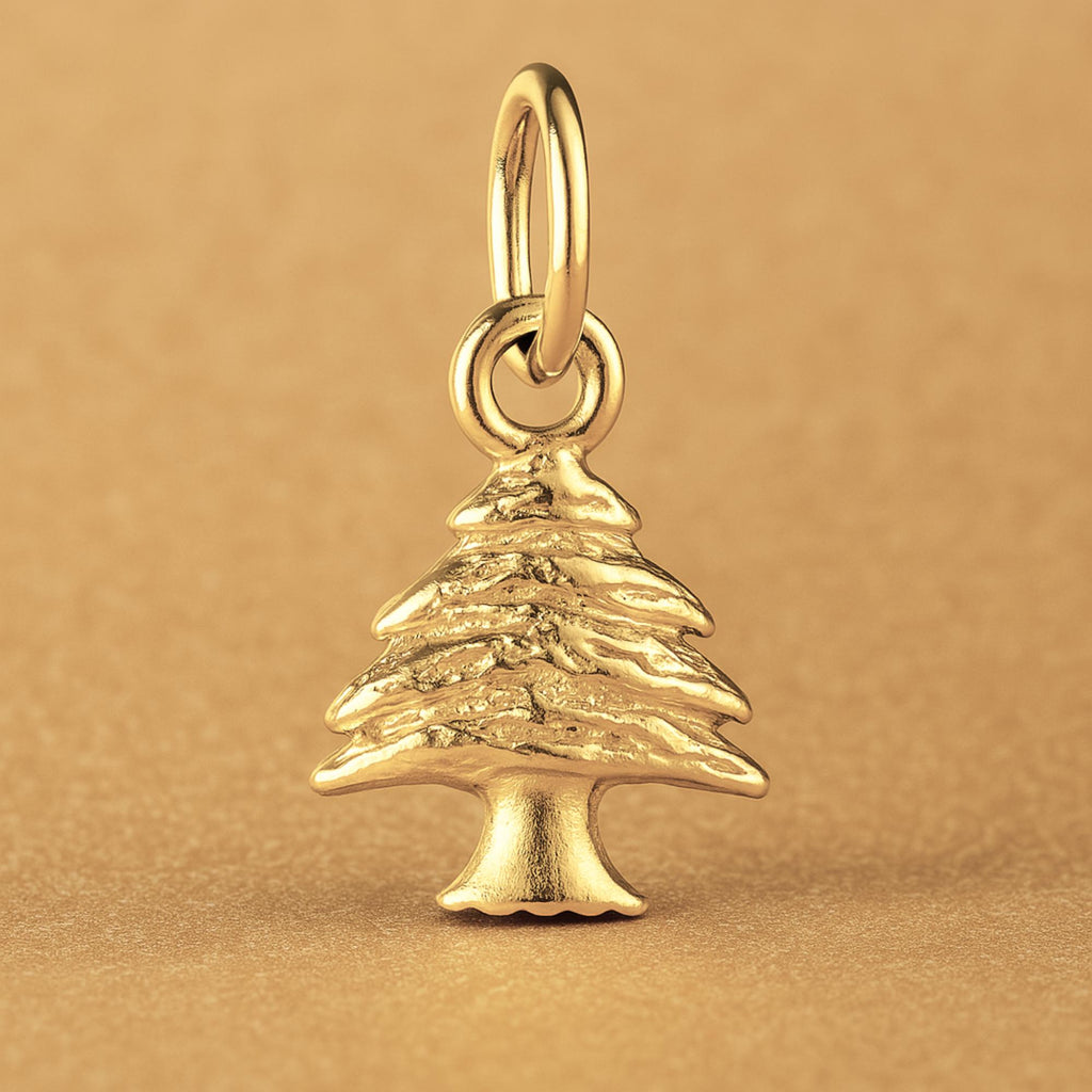 14ct Gold Plated - Mini Christmas Tree Charm