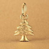 14ct Gold Plated - Mini Christmas Tree Charm