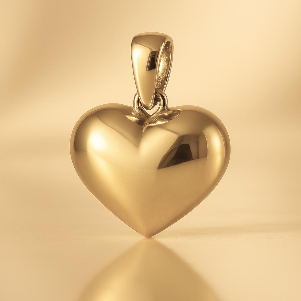 14ct Gold Plated - Radiant Heart Charm