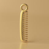 14ct Gold Plated - Classic Hair Comb Charm