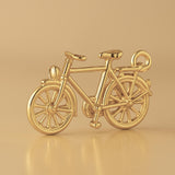 14ct Gold Plated - Vintage Bicycle Charm
