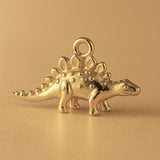 14ct Gold Plated - Classic Stegosaurus Charm
