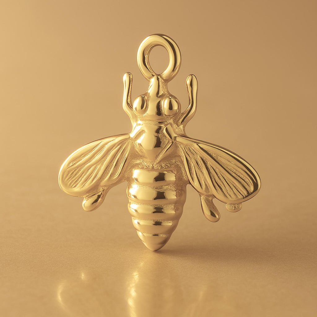 14ct Gold Plated - Honey Bee Charm