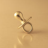 14ct Gold Plated - Vintage Pacifier Charm