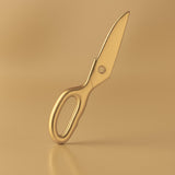 14ct Gold Plated - Scissor Half Charm