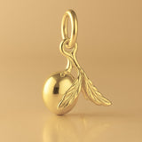 14ct Gold Plated - Fresh Apple Charm