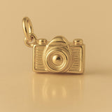 14ct Gold Plated - SLR Camera Charm