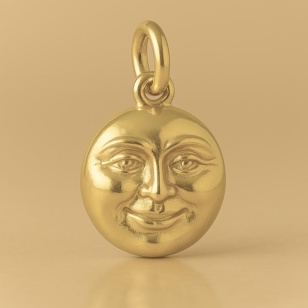 14ct Gold Plated - Luna Protection Charm