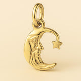 14ct Gold Plated - Lunar Elder Charm