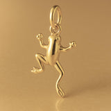 14ct Gold Plated - Pond Frog Charm