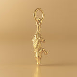 14ct Gold Plated - Freshwater Crocodile Charm