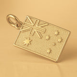 14ct Gold Plated - Australian Flag Charm