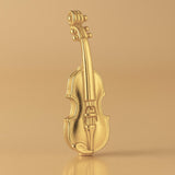14ct Gold Plated - Classic Violin Charm