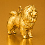 14ct Gold Plated - Chow Chow Dog Charm