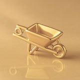 14ct Gold Plated - Harvest Wheelbarrow Charm