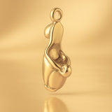 14ct Gold Plated - Low Heel Charm