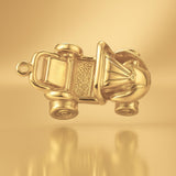 14ct Gold Plated - Vintage Beach Buggy Charm