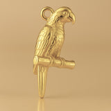 14ct Gold Plated - Amazon Parrot Charm