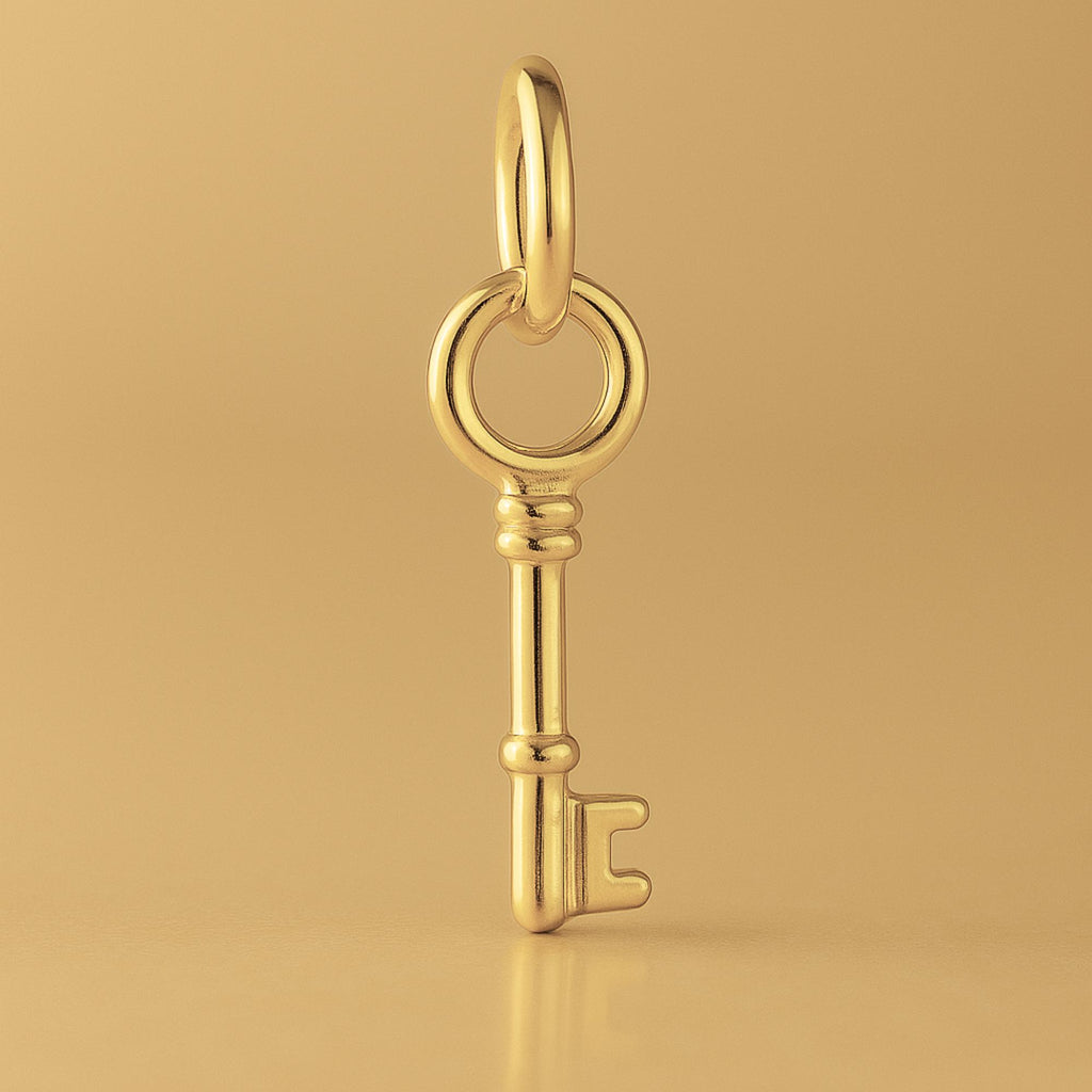 14ct Gold Plated - Classic Vintage Key Charm