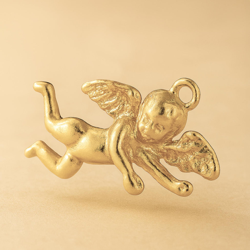14ct Gold Plated - Baby Cherub Charm