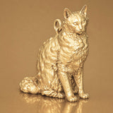14ct Gold Plated - LaPerm Cat Charm