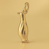 14ct Gold Plated - Emperor Penguin Charm