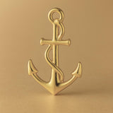 14ct Gold Plated - Sea Anchor Charm