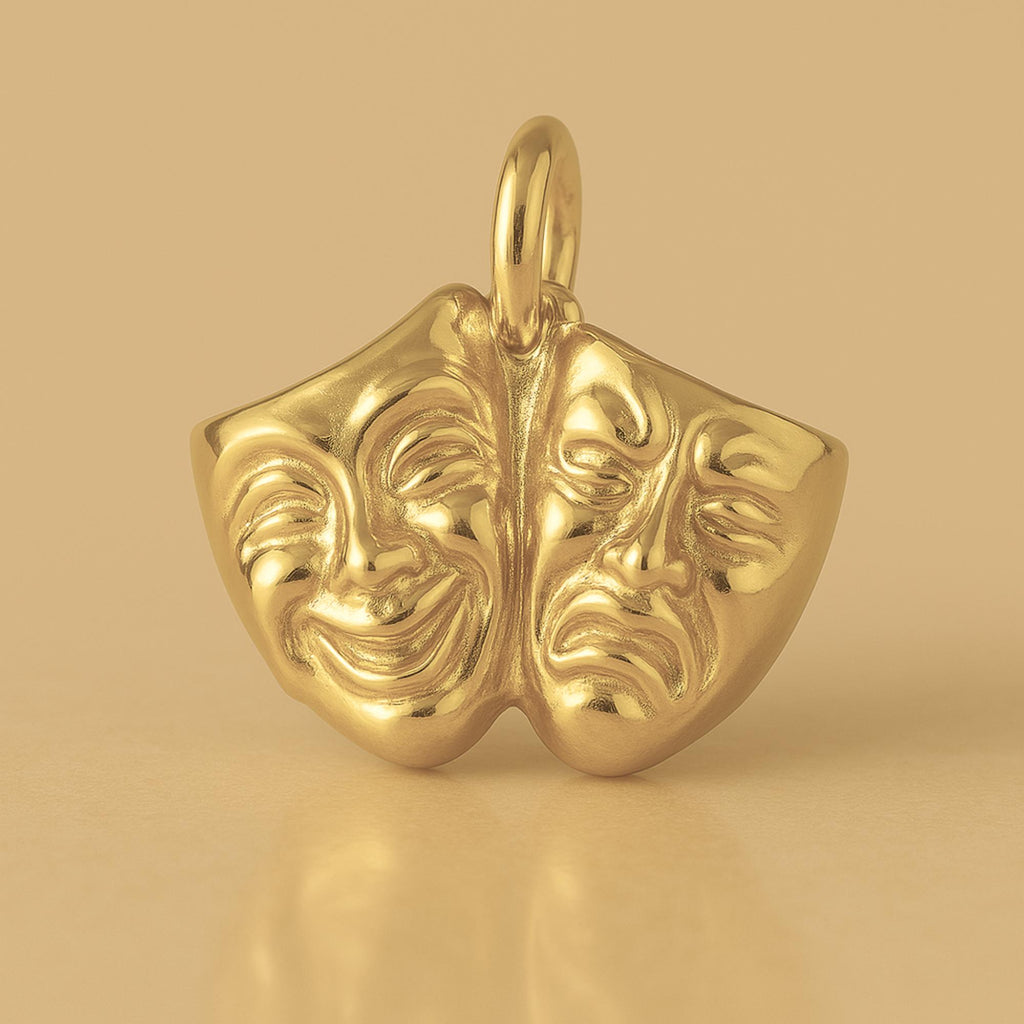 14ct Gold Plated - Laugh Now Cry Later Charm