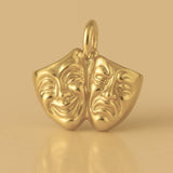 14ct Gold Plated - Laugh Now Cry Later Charm