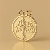14ct Gold Plated - Classic Best Friends Amulet Charm