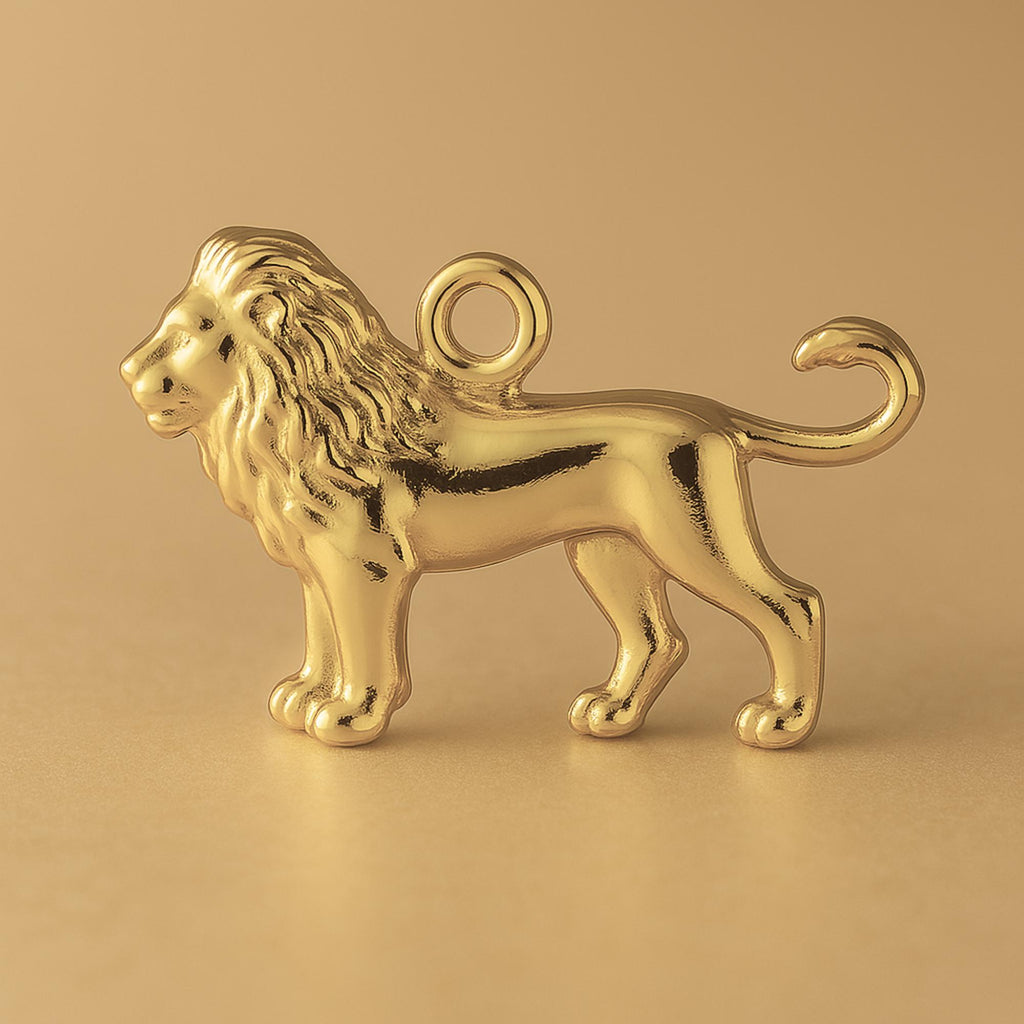 14ct Gold Plated - Pride Lion Charm