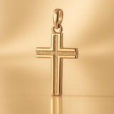 14ct Gold Plated - Heritage Crucifix Charm