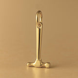 14ct Gold Plated - Tradesman's Hammer Charm