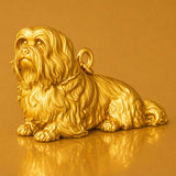 14ct Gold Plated - Havanese Dog Charm