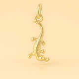 14ct Gold Plated - Saltwater Crocodile Charm