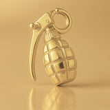 14ct Gold Plated - Hand Grenade Charm