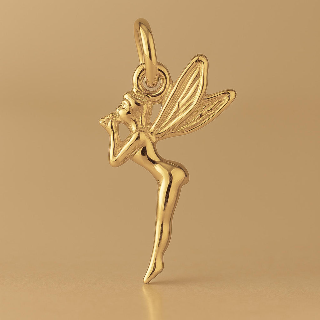 14ct Gold Plated - Whimsical Fairy Charm