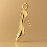 14ct Gold Plated - Classic High Heel Charm