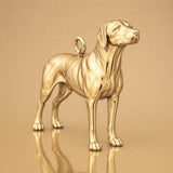 14ct Gold Plated - Rhodesian Ridgeback Dog Charm