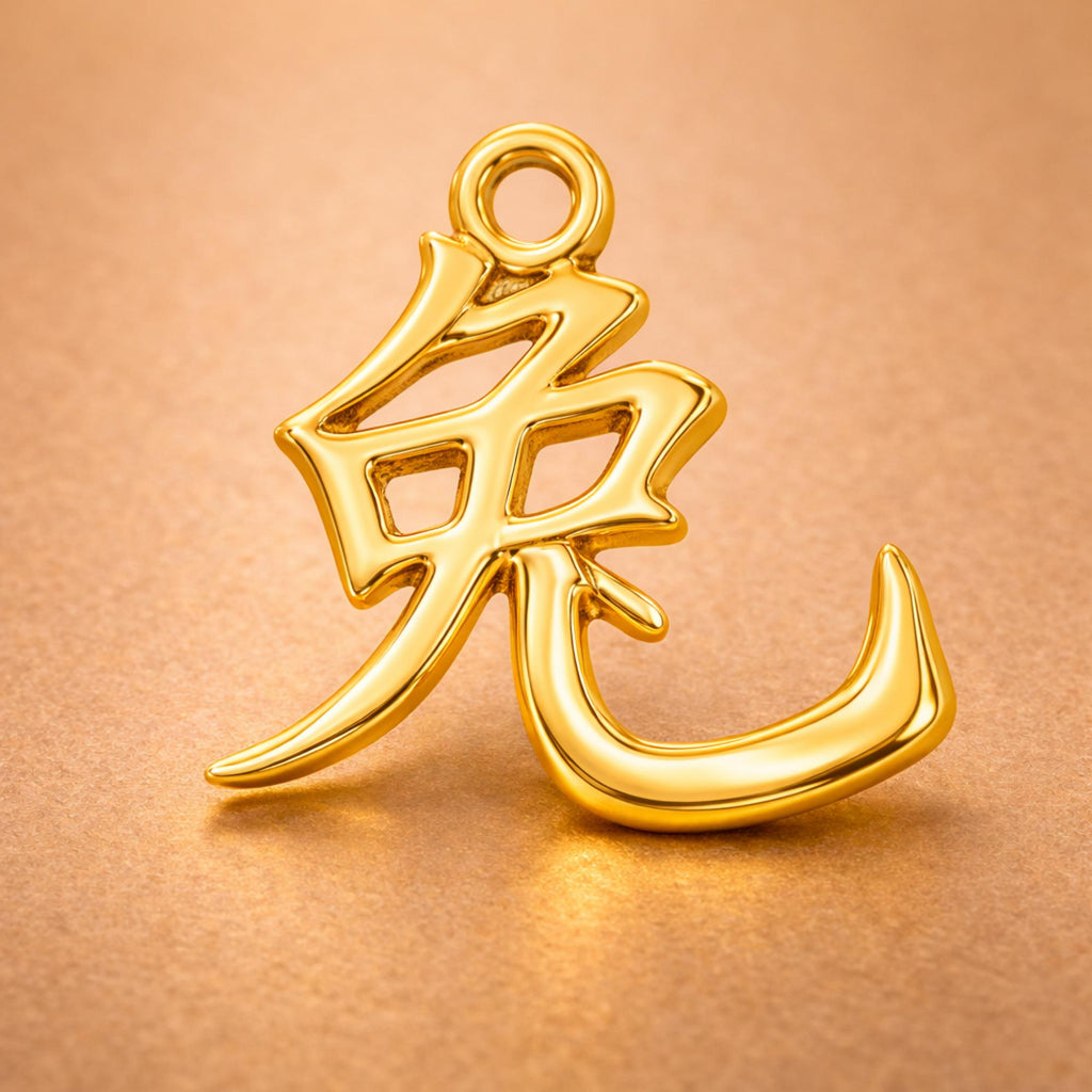 14ct Gold Plated - Rabbit Chinese Zodiac Charm