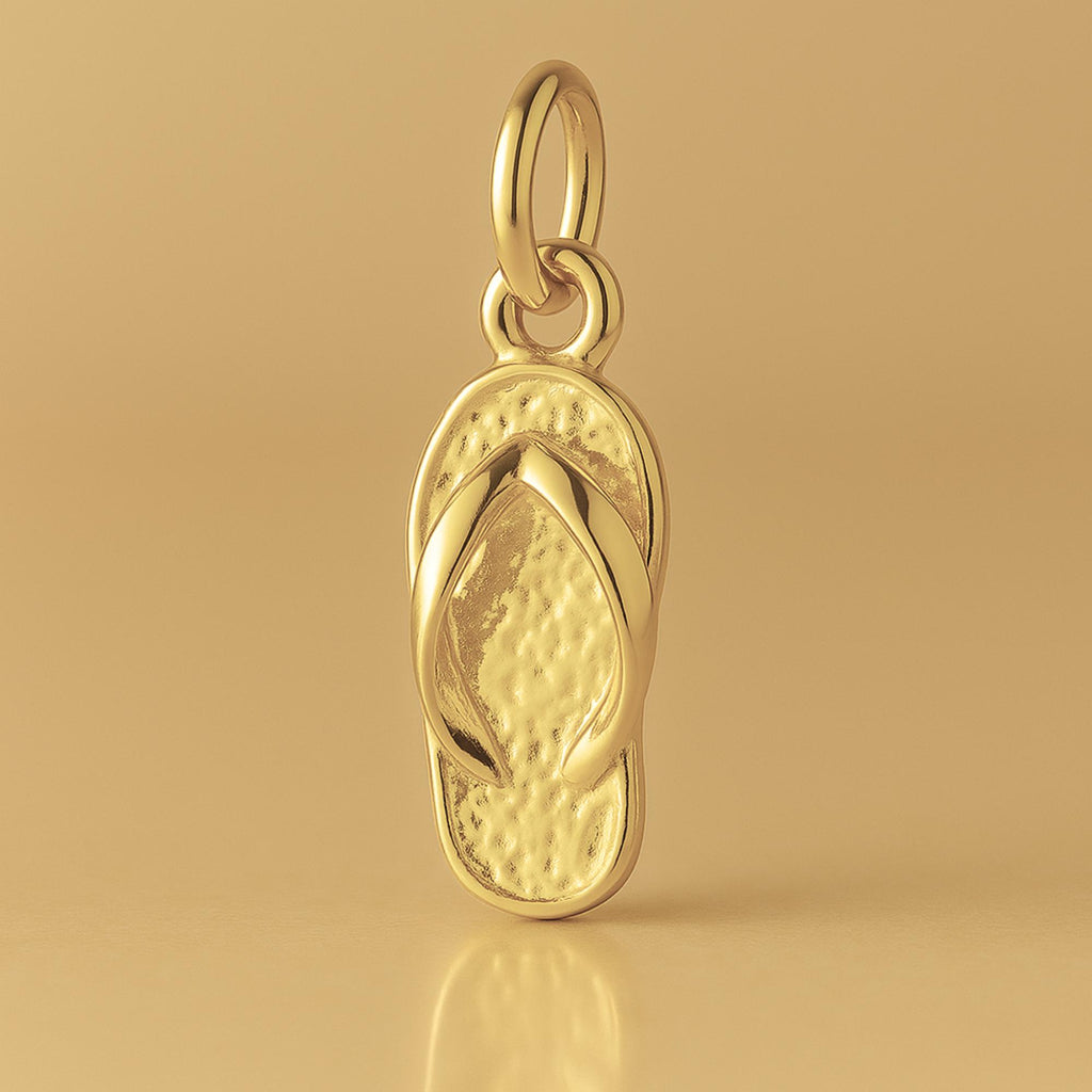 14ct Gold Plated - Flip Flip Thong Charm