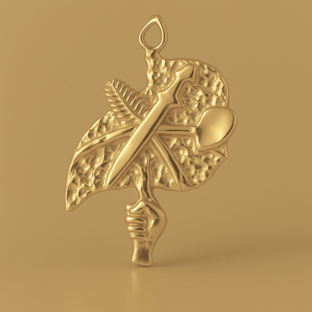 14ct Gold Plated - Peace Sigil Charm
