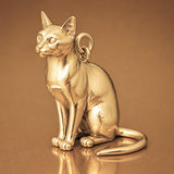 14ct Gold Plated - Tonkinese Cat Charm