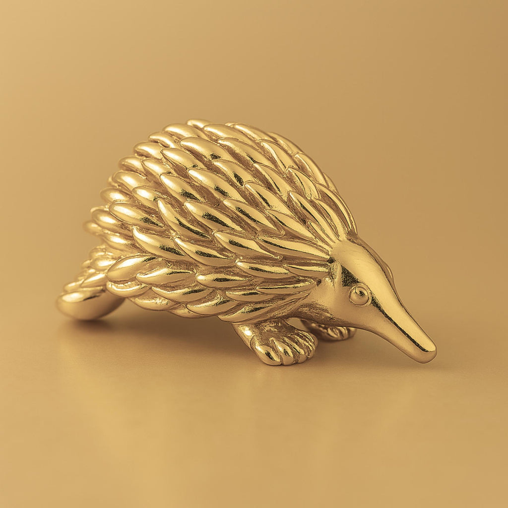 14ct Gold Plated - Australian Echidna Charm