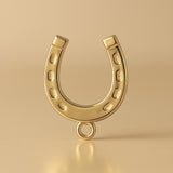 14ct Gold Plated - Lucky Horseshoe Charm