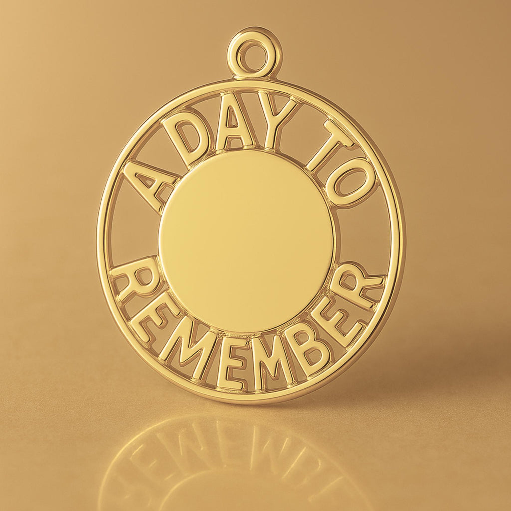 14ct Gold Plated - A Day to Remember Charm